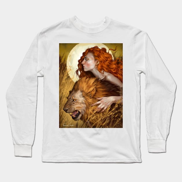 Fingers Laced to Crown Long Sleeve T-Shirt by fdasuarez